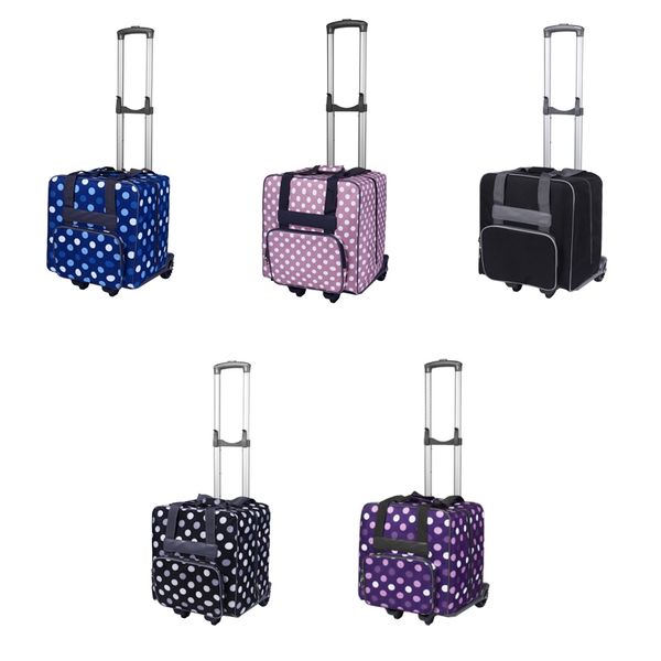 

rejoicing sewing machine bag, portable sewing handle tote accessory, machine trolley handbag for