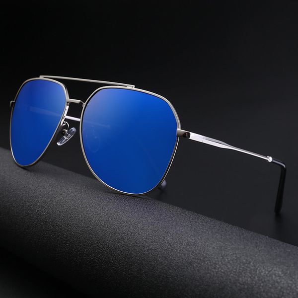 

vintage oversized polarized sunglasses men 2020 retro pilot sun glasses for men driving fishing sunglass shades for women uv400, White;black