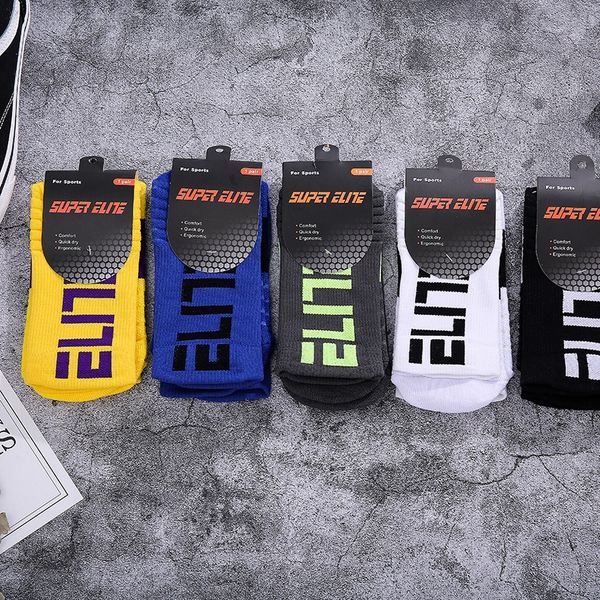 

whur9 мужские воздушный шар воздушный шар профессиональный баскетбол спорт трубка шарика носки дышащая утолщенной полотенце дно носки дезодо, Black