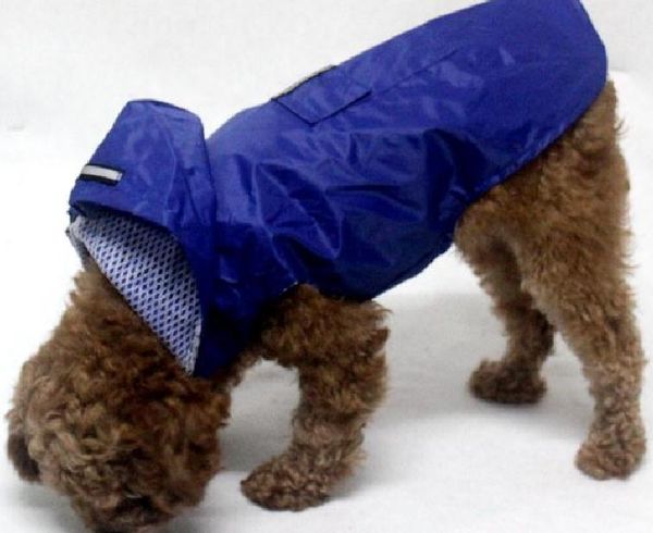 

wholesale hight quality pet reflective big dog raincoat with poncho super waterproof hooded size dog clothing s-6xl size