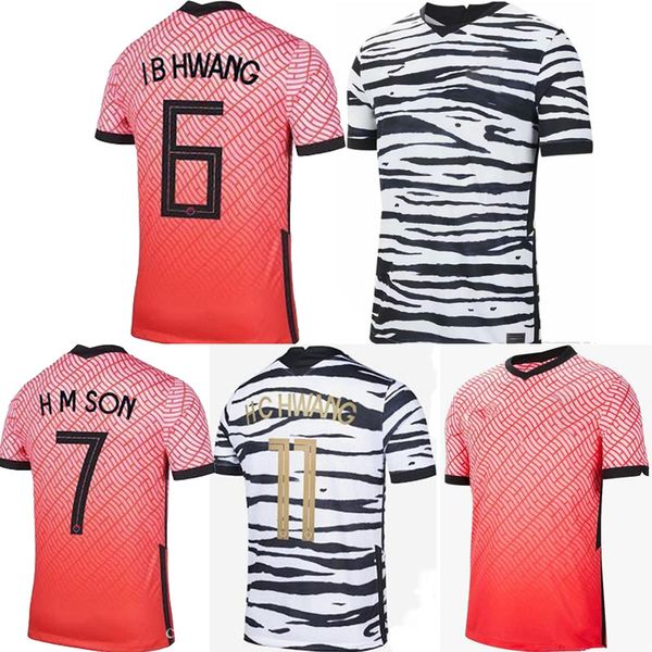 

2020 south soccer jersey korea son south 20 21 korea home away black hyung kim lee kim ho son jersey soccer jerseys custom, Black;yellow