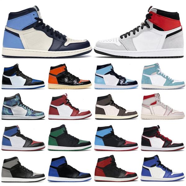 

2020 1 1s mid basketball shoes for men home tribute new love rookie of the year south beach designer men sports sneakers6.5-11