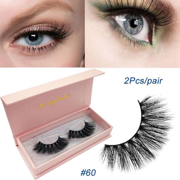 

3d natural thick false eyelashes reusable full strip false lashes eyelash extensions cross lashes makeup beauty tool
