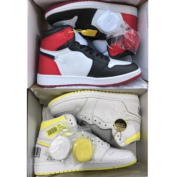 

1 satin casual shoes mens chicago red black toe 1s og sneakers basketball shoes blue white trainers first class flight luxury sport shoes