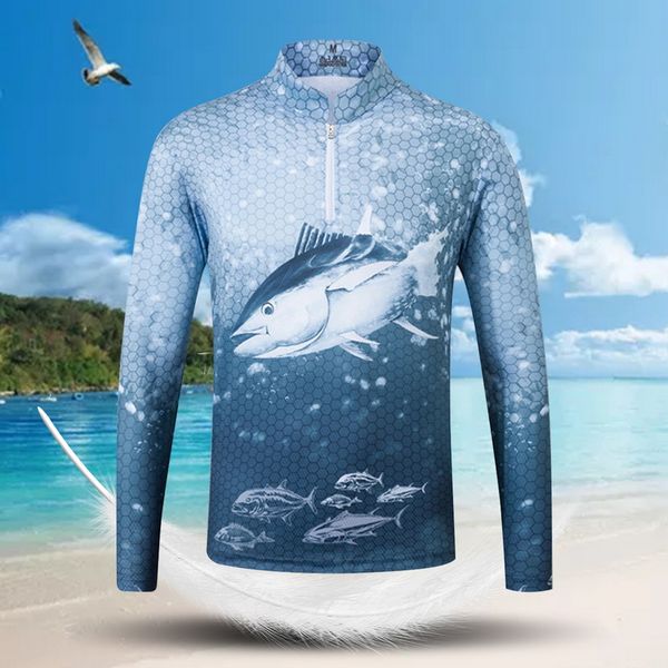 

outdoor sports men's fishing jackets anti-uv sunscreen outdoor jackets stand collar quick-drying breathing long sleeve clothing, Black;red