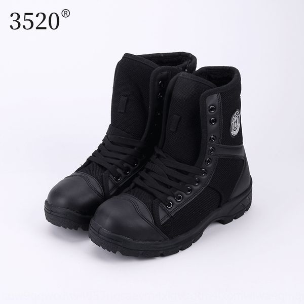 

new outdoor high-tactical special training waterproof land tactical warm cold-proof breathable warm war war boots combat boots