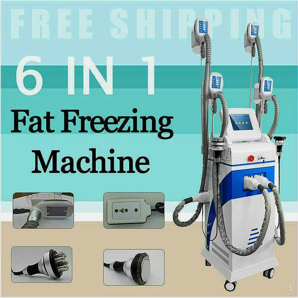 

жир замораживание системы тела для похудения cryolipolysis оборудование криотерапия cryo липосакция 40khz кавитация + rf + мини прохладный р