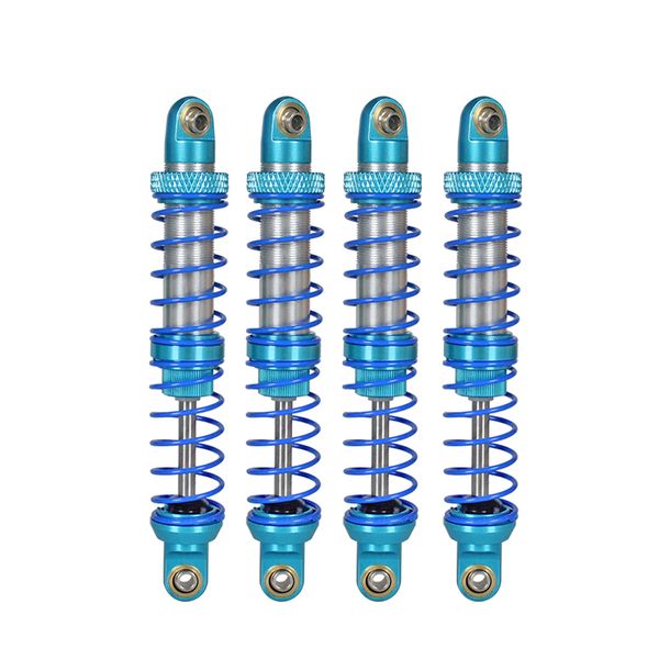 

climbing car shock absorber trx4 trx6 scx10 90046 metal shock absorber dual spring shock absorber oil pressure