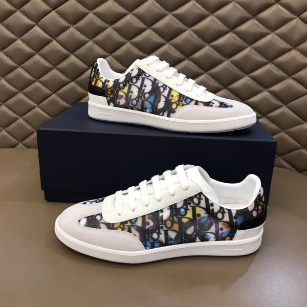 

new27 luxury high-quality casual men's shoes fashion all-match sports shoes comfortable and breathable men's shoes original box pa, Black