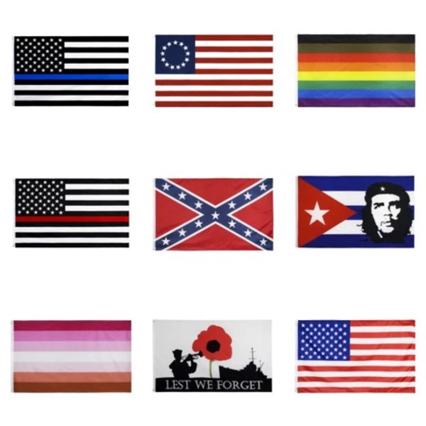 

us flag america banner 100d polyester flying design 100d polyester country flag with two metal grommets#138