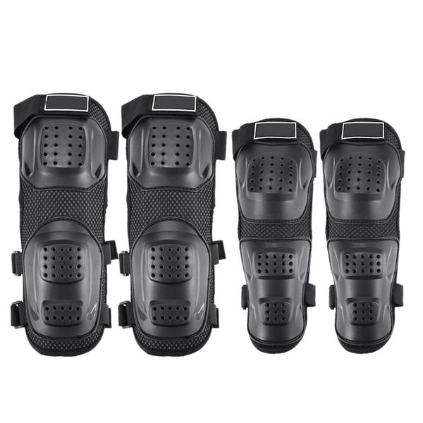 

motorcycle armor 4pcs knee guard protector support pads safety protective gear universal motocross cycling elbow