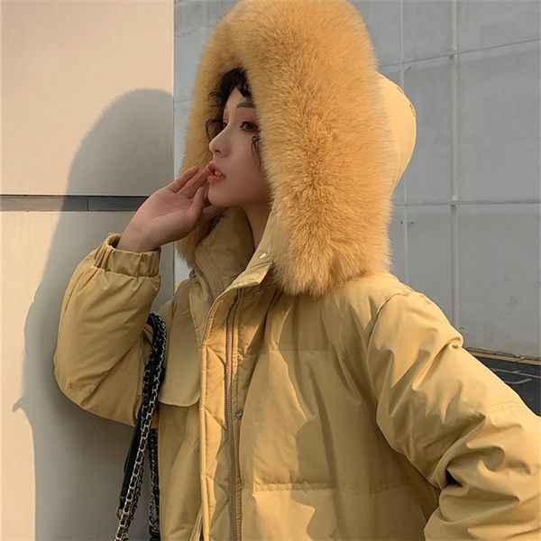 

oeg1a женские xia shiwen и интернет-знаменитость 2020 новой средняя длина более-коленные утолщенная пригонка пальто для женщин пальто куртки, Black
