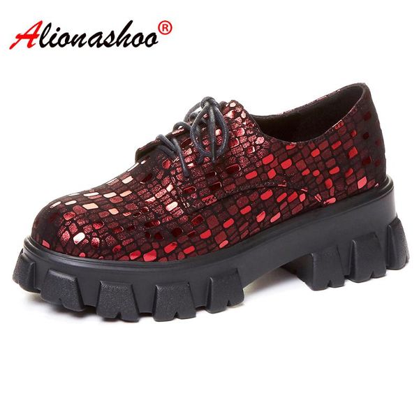 

aliona кыш платформы кроссовок квартиры обувь женщины бездельники женщины chaussure femme 2020 узелка удобных ботинок черный vintag, Black