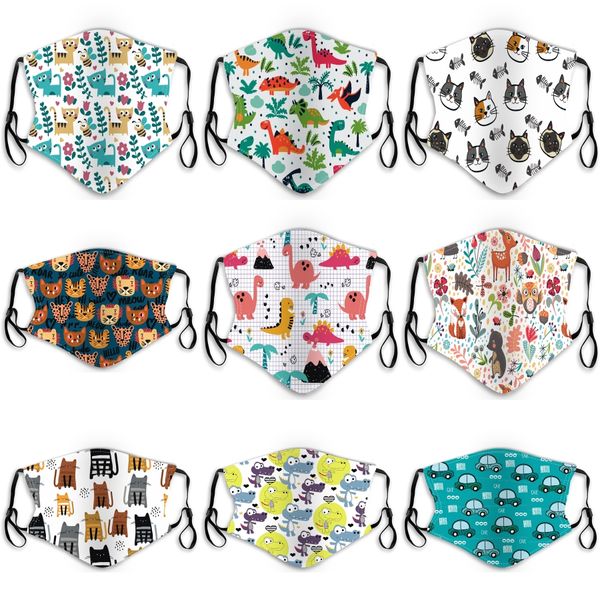 

mask skull flag digital sports halloween party cosplay face masks reusable anti dust windproof cotton festive party mask#796