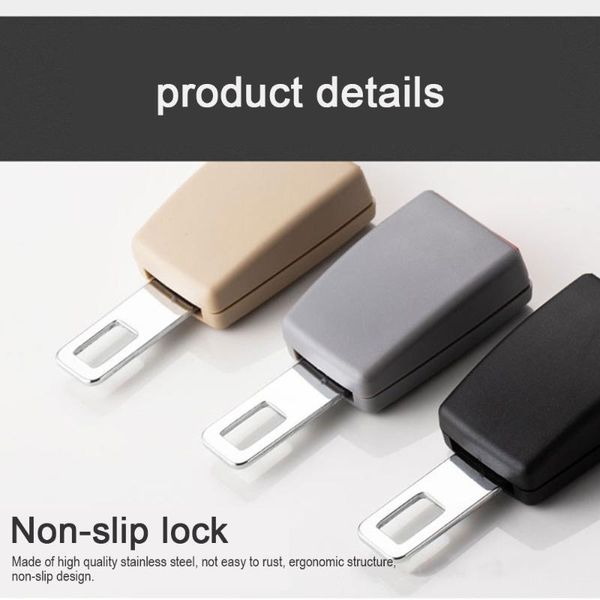 

1pc 3 color car seat belt extender seat belt buckle extension buckle