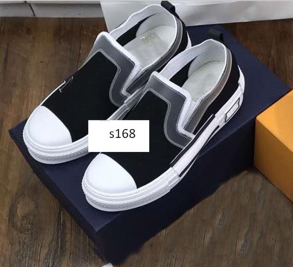 

b23 slippers sneakers homme x by men women casual shoes skateboard canvas shoes, Black