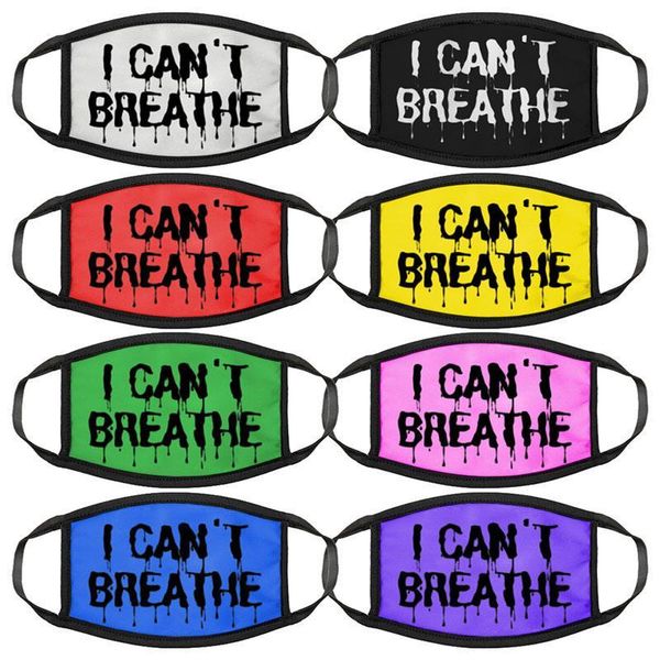 

new i cant breathe face masks washable dustproof summer out door sport riding masks fashion anti dust reusable mask for adults in ydbtt