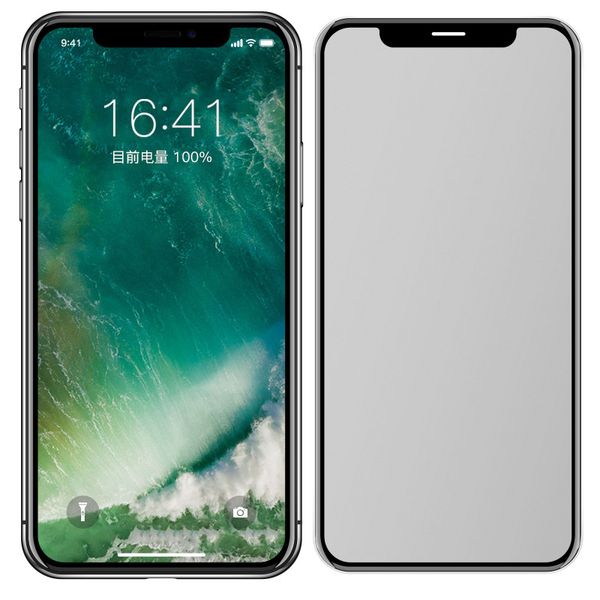 

Frosted Steel Film for IPhone 11Pro Max/11Pro/11/XS Max X/XS 9H Matte Screen Protectors Anti-Scratch Protective Front Tempered Glass