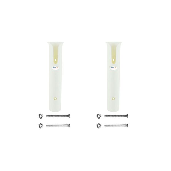 

2 pcs. slotted rod holder fishing rod rods holder stand