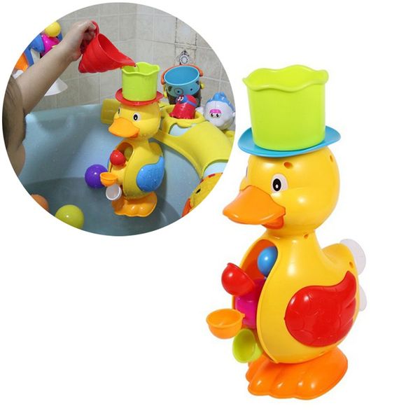 

1pcs bathroom baby kids toddler bathing water spraying tool bath bathtub duck toys shaper trinmmer shirts supplies