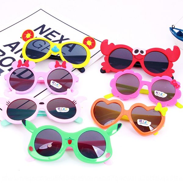 

cute cartoon children's sun kindergarten performance decorative glasses anti-ultraviolet sun sunglasses for boys and girls, Blue