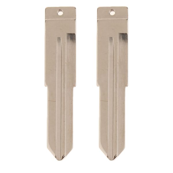 

2 pieces car key remote emergency insert blank for mitsubishi (right slot