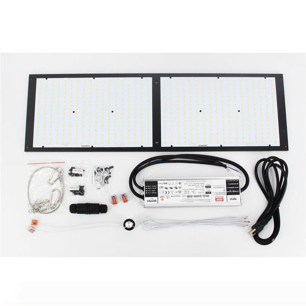 

250w led quantum board kit cob led grow light 2 x lm301b 3000k 3500k indoor grow tent greenhouse plant light with mw driver