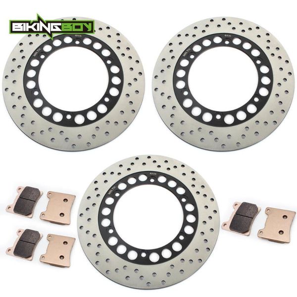

bikingboy front rear brake discs disks rotors pads xj 600 84-91 fzx 700 fazer 86 87 fz 750 genesis 85-88 xj 900 / f 83 84 fj 600