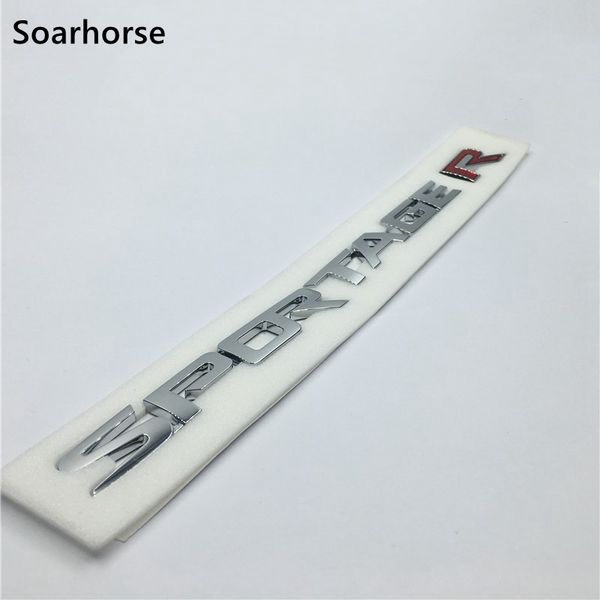 

for kia sportage r accessory letters logo car rear trunk lid emblem badge nameplate sticker