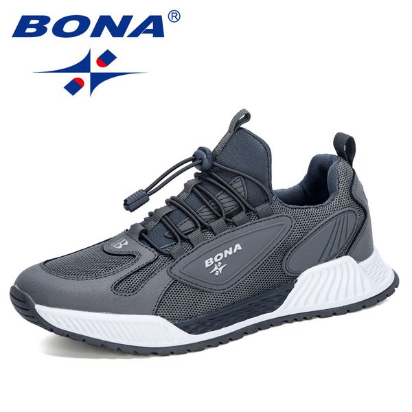 

bona 2020 new style mesh running shoes men outdoor jogging walking sneakers man trendy shoes masculino zapatillas hombre