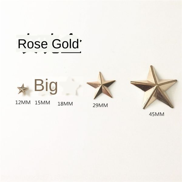 

9.9 yuan alloy rivet punk five-pointed star accessory material diy nail diy accessories accessories liu ding, Silver