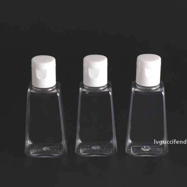 

30 ml spray bottle pet disposable hand sanitizer bottle trapezoidal bottle alcohol disinfection portabled disinfection spot dhl mylovethome