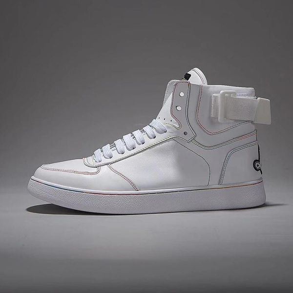 

drop ship rivoli sneaker boots mens shoes outdoor walking lightweight sports footwears lace -up fashion casual men boots zapatillas hombre, Black