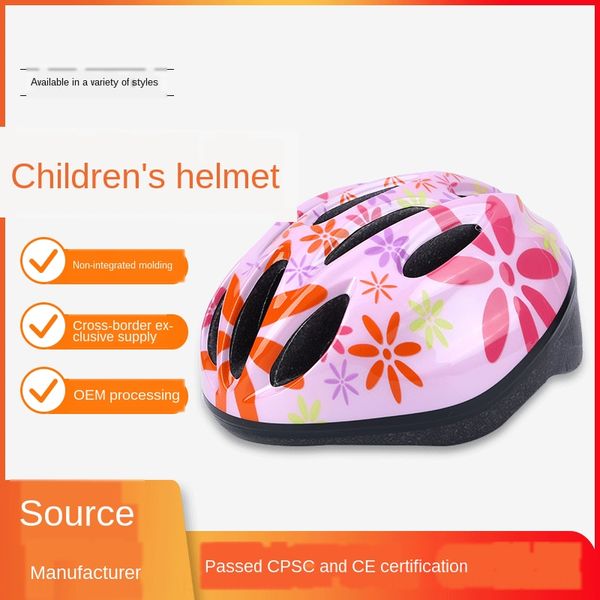 

children's bicycle non-integrated bicycle riding safety helmet skating roller skating helmet