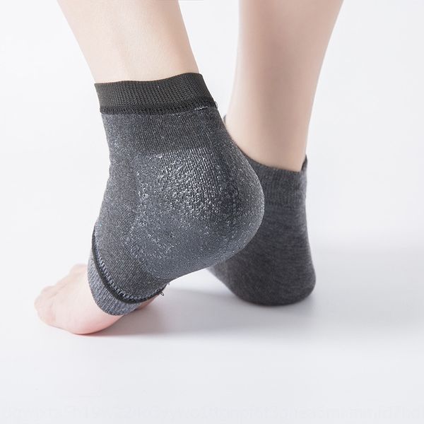 

ygcvn heel anti-cracking set independent packaging pure silicone cotton cotton socks anti-foot crack breathable four seasons silicone anti-c, Pink;yellow