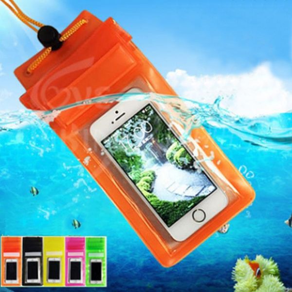 

22ugh outdoor travel three-layer sealing magic sticker bag strip magic sticker mobile phone waterproof bag swimming drifting waterproof cove