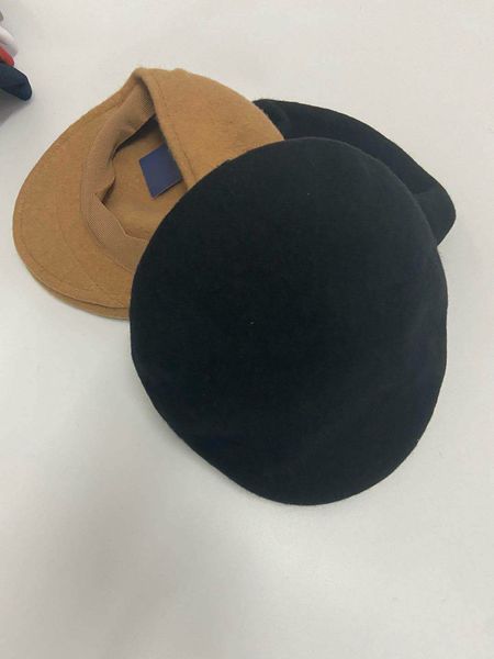 

animal kange beret mens all-match trend hat winter velvet fall woolen kangaroo beret street embroidery wool atebw, Blue;gray