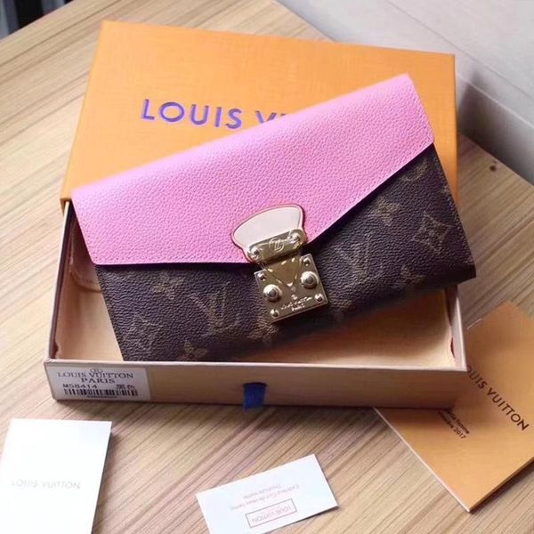 

new arrival womens luxury designer purses handbags money coin pocket lady wallet purses leather long wallets card holder high quality