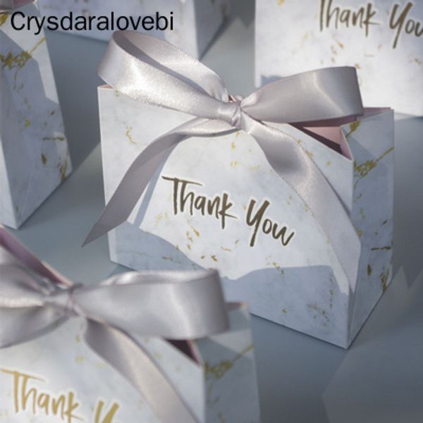 

new creative grey marble gift bag box for party baby shower paper chocolate boxes package/wedding favours candy boxes