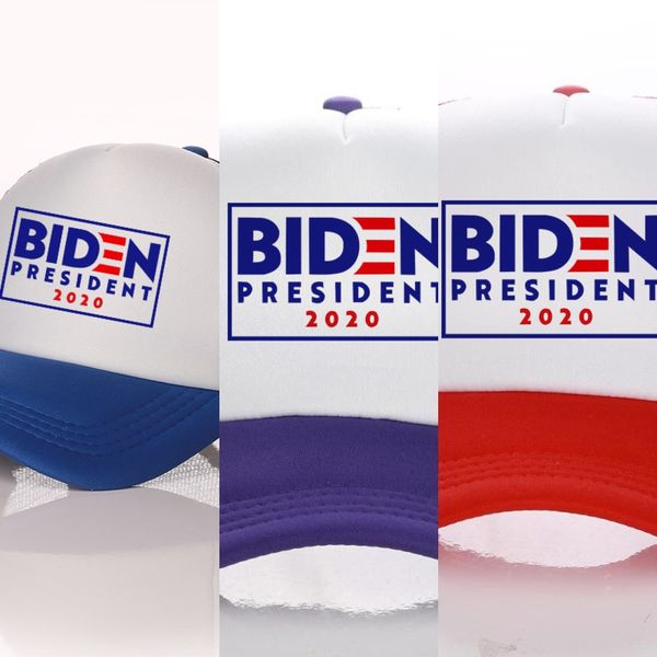 

5bpay new party biden baseball hat 7 styles american election adjustable hats outdoor letter embroidery joe 2020 cap joe, Blue;gray