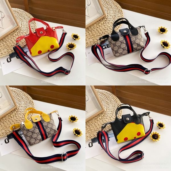 

children's mini crossbody bags beach messenger bag shoulder bags parent-child kids shoulder bag handbag crossbody packet #3#173, Black