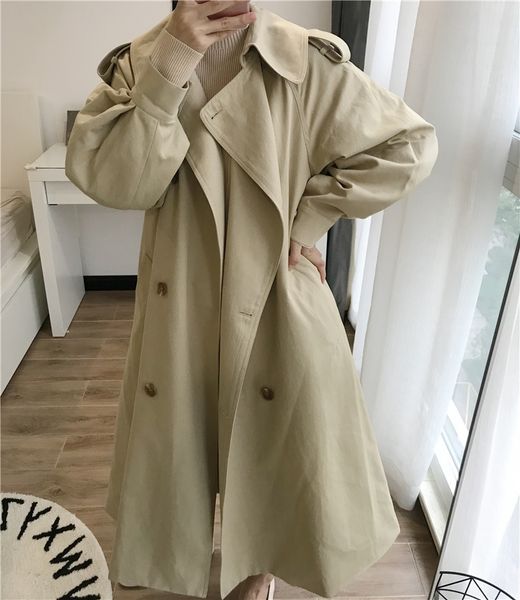 

4jif4 anna2020 new product details design temperament profile long f4499 anna2020 windbreaker new product details design temperament profile, Tan;black