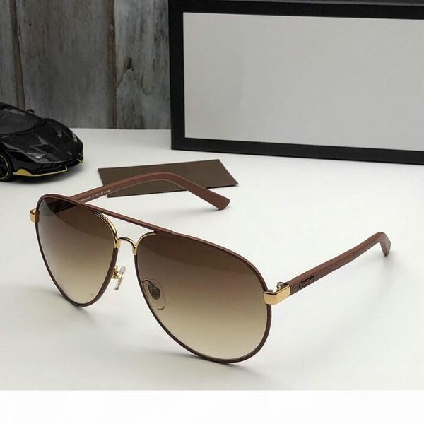 

оптовый модельер очки 400 открытых защит 2887 кожаного овальной рамки классического стиль retor уф очки высокого качества с футляром, White;black