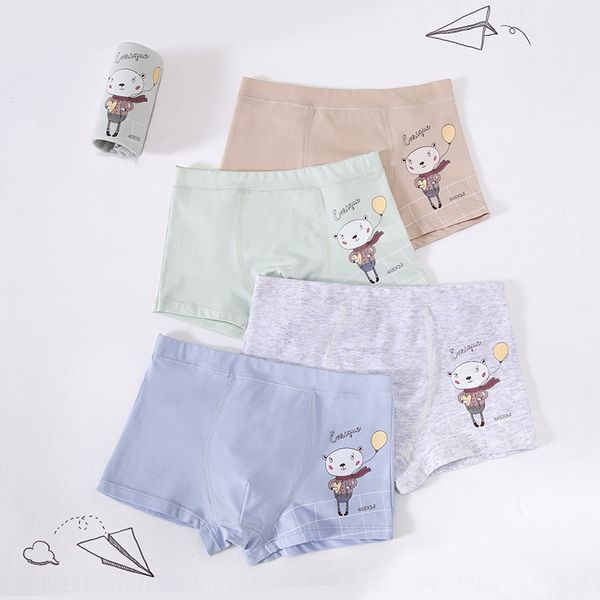 

j9okf summer of 2020 new love pure cotton children's underwear boxer underwear cartoon cotton boy's four-legged pants children&#03, Camo