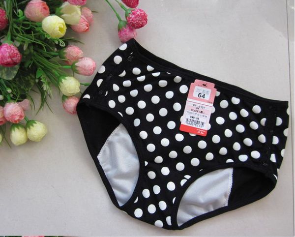 

panties women underwear thong bulifter female physiological pants waist leak menstrual period leakproof underwear, Black;pink