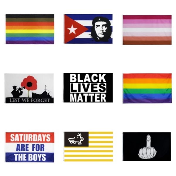 

poular шесть colores флаг в большой размер, 90 * 150 cm радуга флаг, 3 * 5 foot gay pride flag # 297