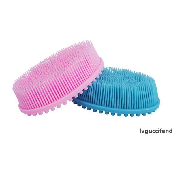 

silicone bath brushes baby shower brush soft comfortable mild non stimulating body message brushes mixed color lx1422