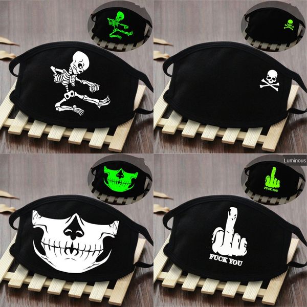 

designer printed face mask washable mouth mask anti haze dust mask nose filter windproof face cloth #233#394, Black