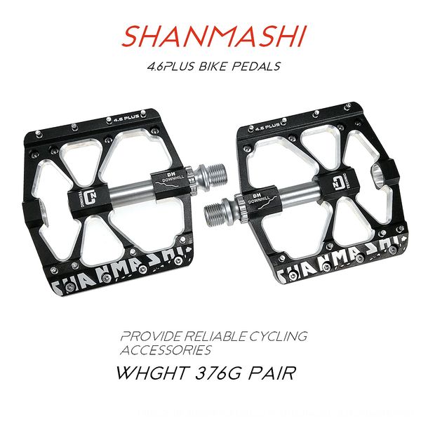 

шань маши 4.6plus горный велосипед 3 пластины утолщены долговечны педали велосипеда педали велосипеда мертвый скорости