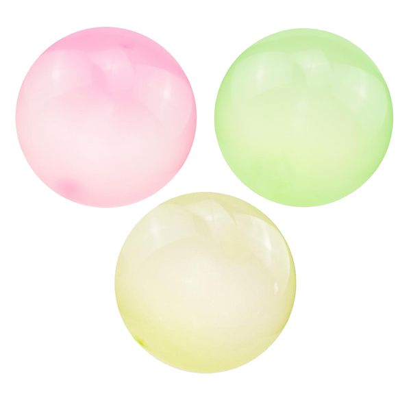 

3x bubble ball balloon amazing balls transparent outdoor beach party toy
